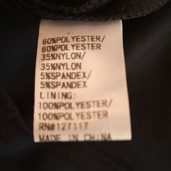 Badgley Mischka Collection Ruffle Neck Dress Sleeveless Black - Picture 14 of 15